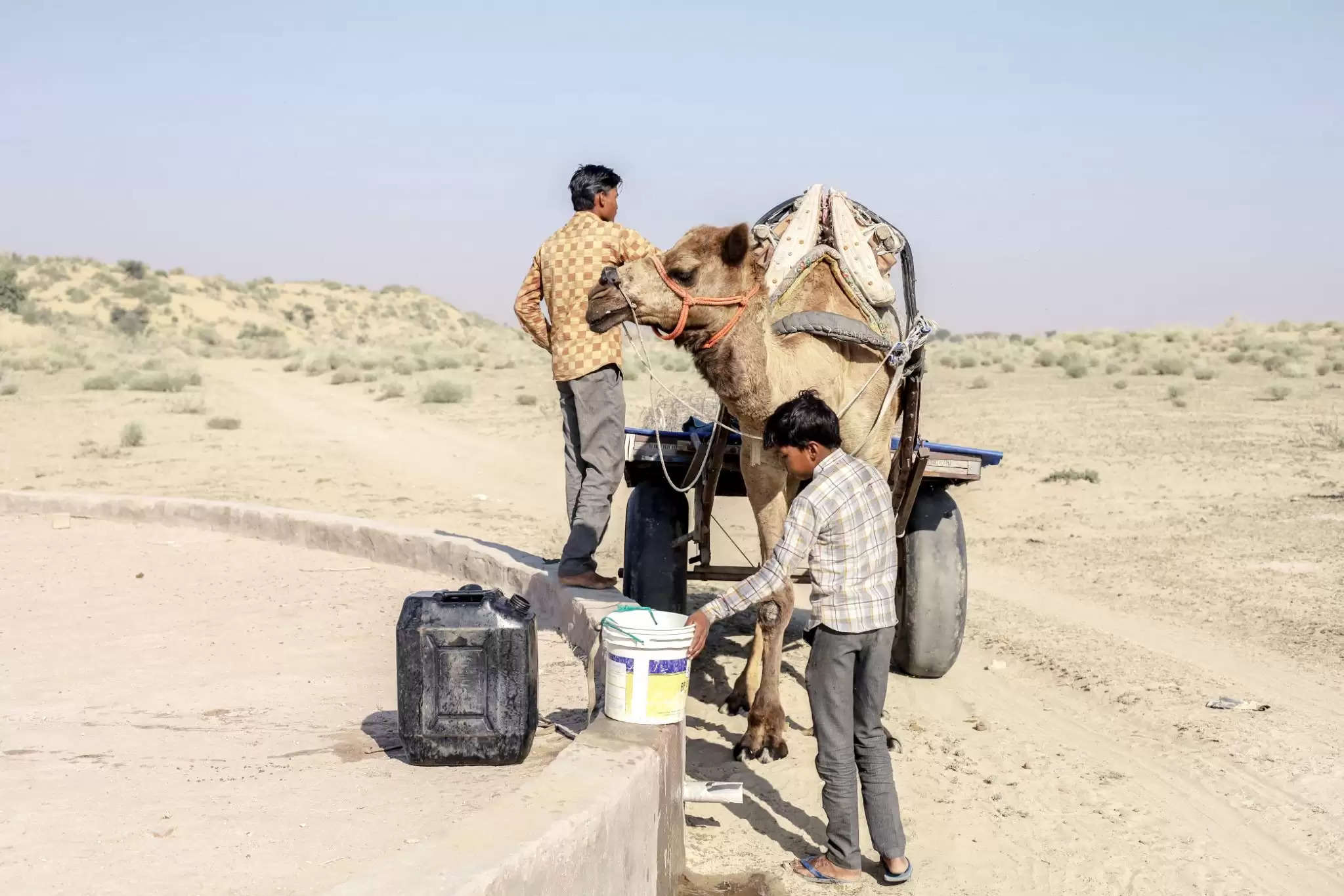 Rural Areas of rajasthan are facing the problem of Salty Water