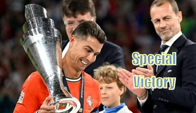 Cristiano Ronaldo, Portugal national team, international triumph, trophy legacy, national pride, football legend, global achievement, UEFA Nations League winner