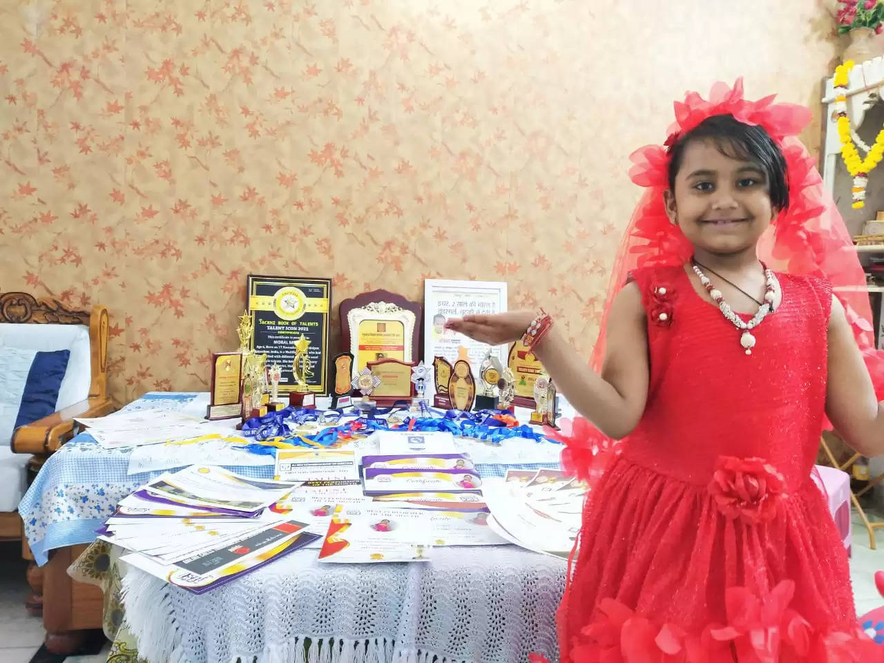 Book of Records Udaipur Girl Moral Mehta