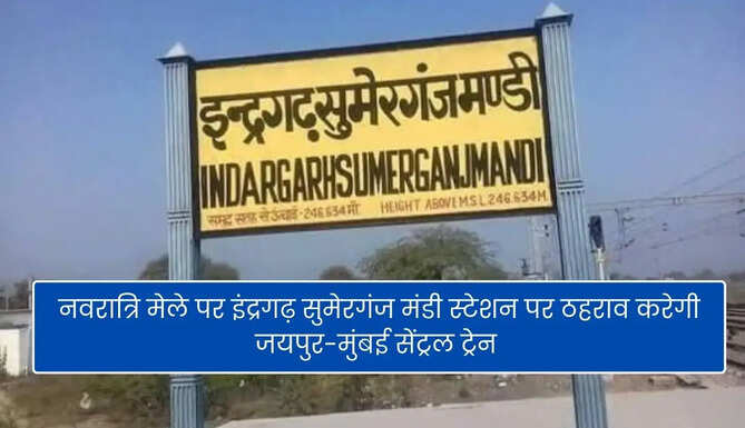 Indargarh Sumerganj Mandi Station