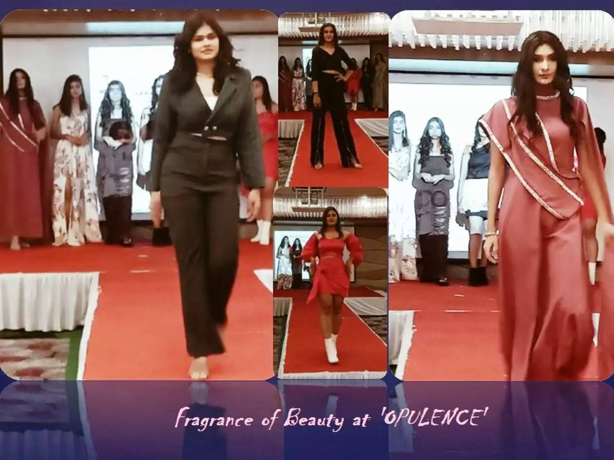 Opulence Beaaty Products Exhibition at Udaipur Fashion Show Ramp Walk by Children