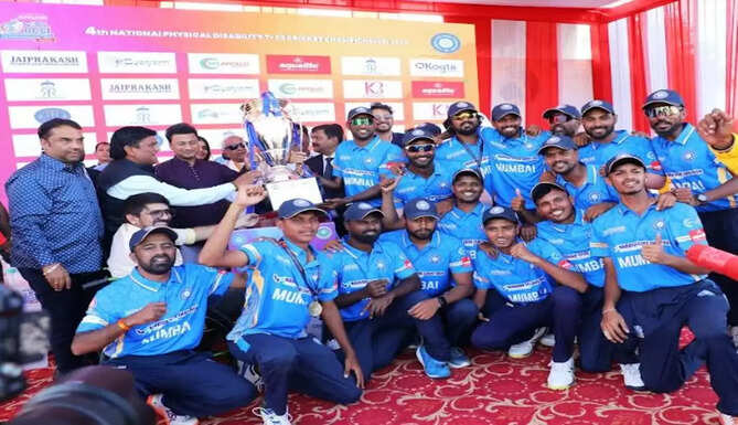 mumbai winner in divyang cricket