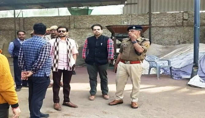 Illegal factory seized bhilwara