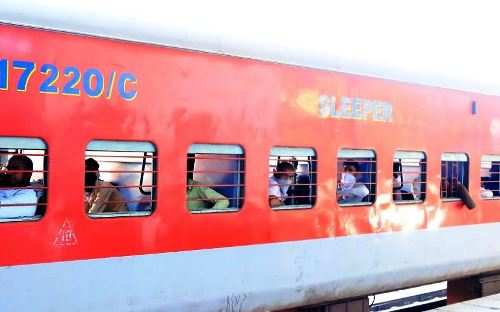 उदयपुर से बिहार के लिए रवाना हुई प्रवासियों की ट्रेन