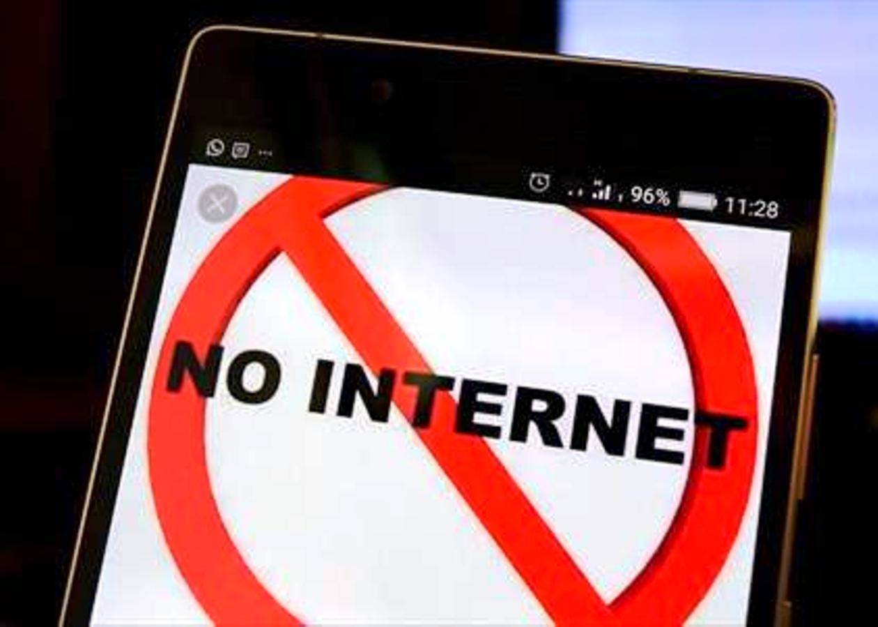 Internet banned in kherwada
