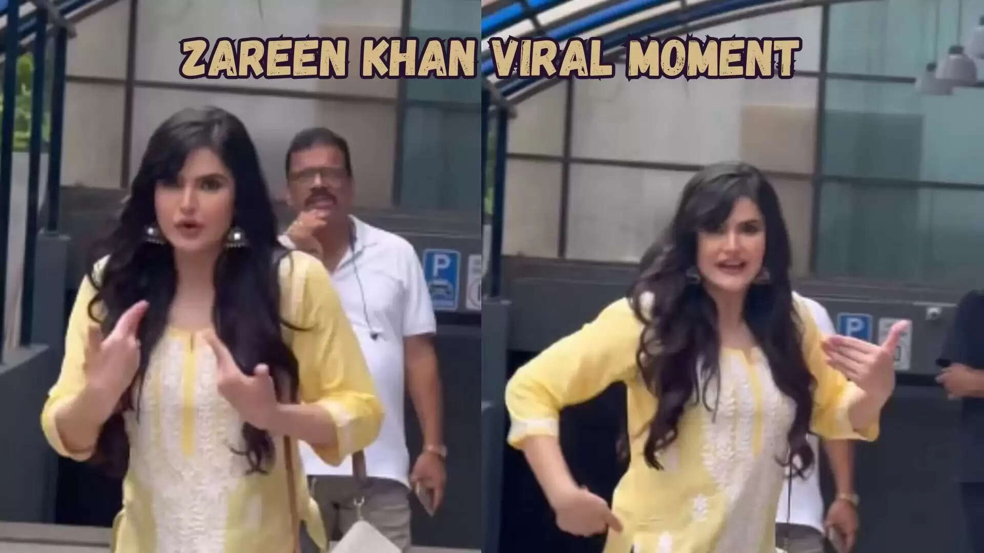 Zareen Khan, Actress Angry, Paparazzi Clash, Celebrity Privacy, Zareen Khan News, Viral Bollywood Video