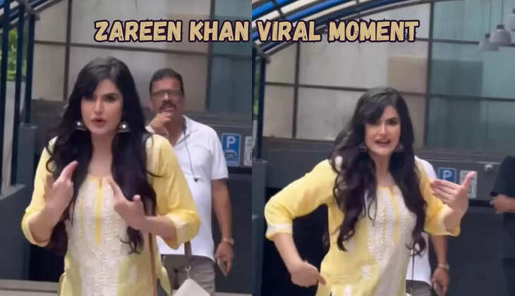 Zareen Khan, Actress Angry, Paparazzi Clash, Celebrity Privacy, Zareen Khan News, Viral Bollywood Video