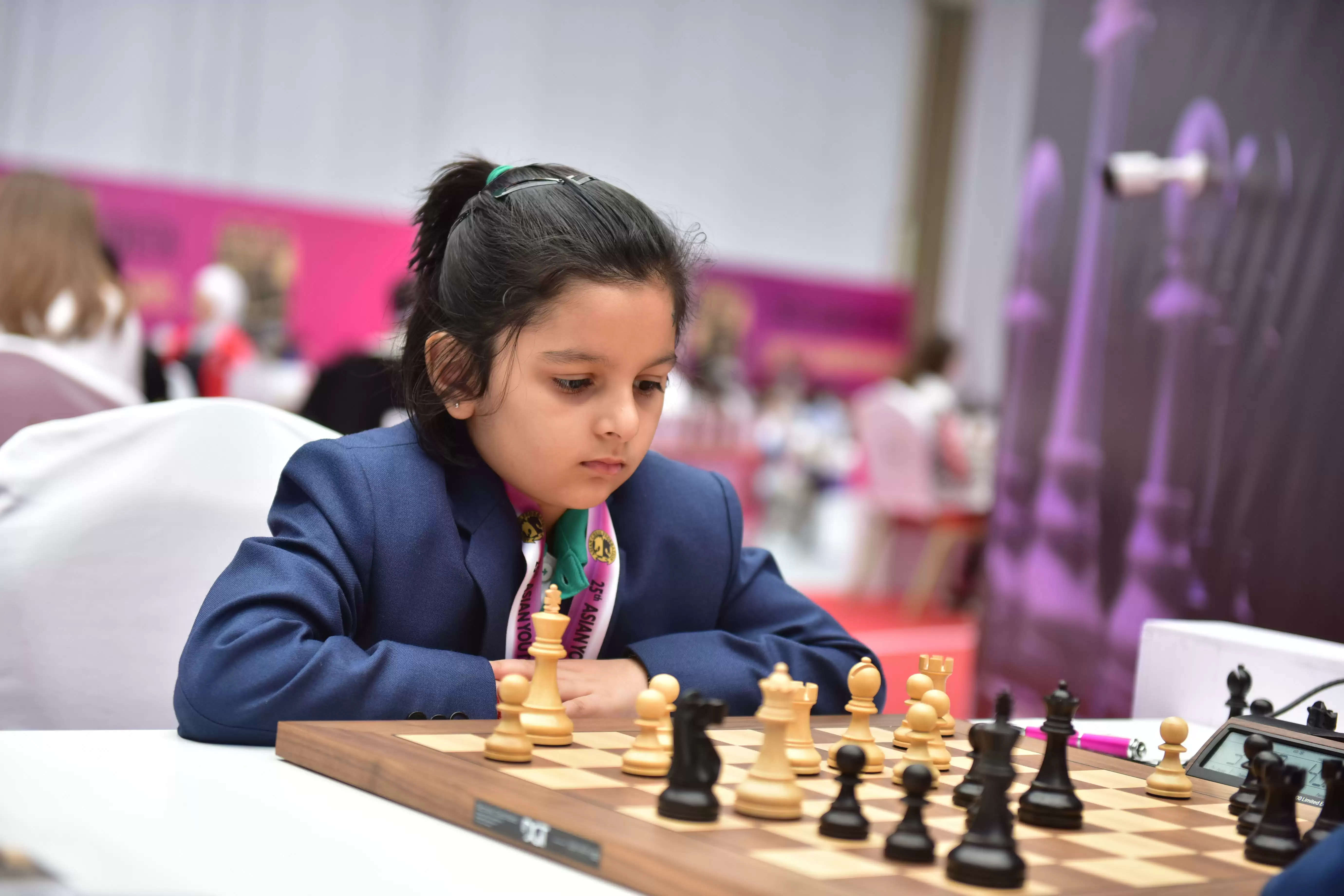 Kiana Parihar selected for FIDE World Cup Under 10 tobe held in Georgia