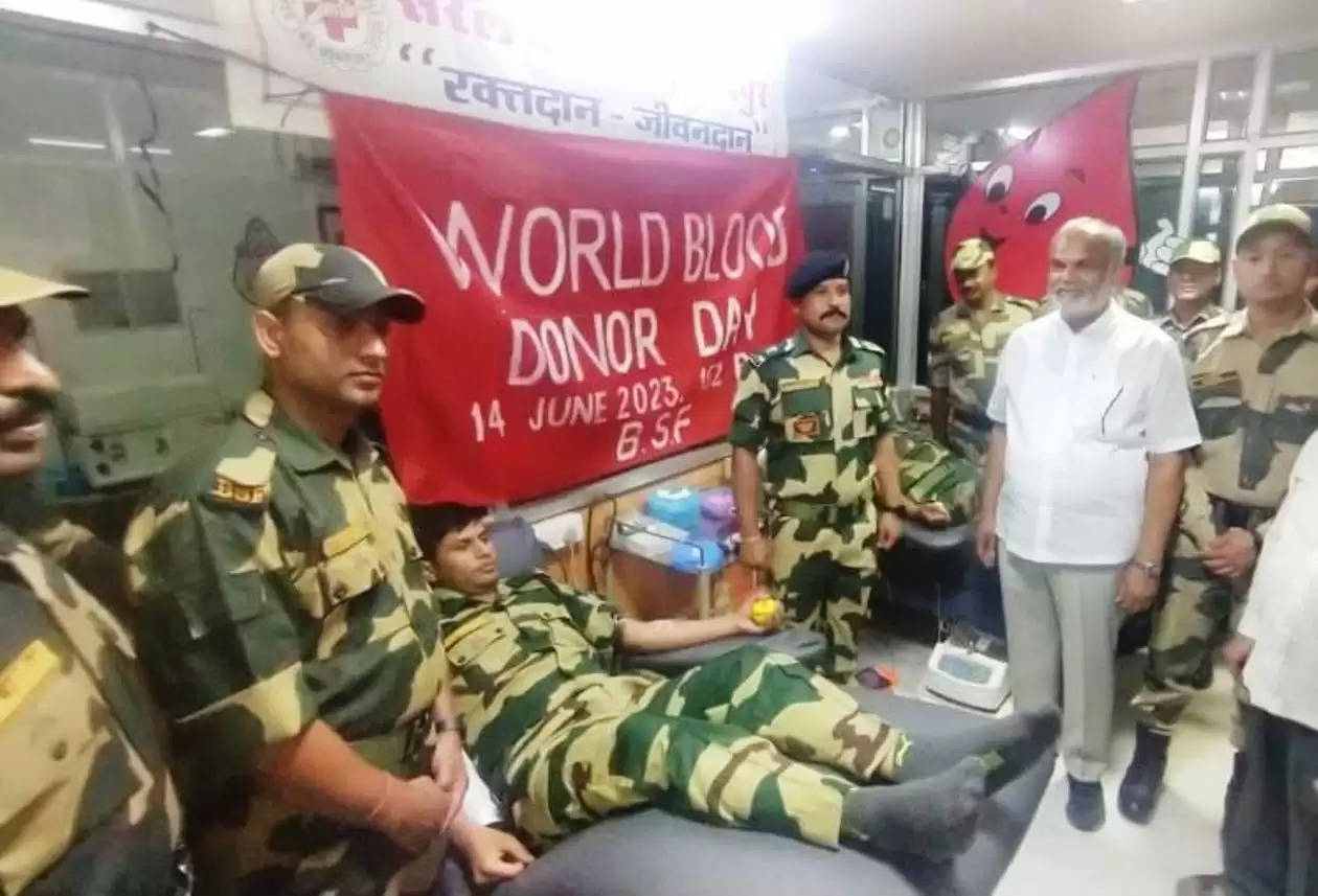 blood donation by BSF