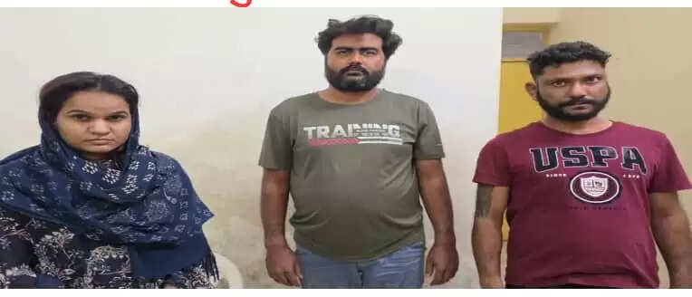 Udaipur Police arrest two men and one woman with illegal pistol, cartridges, and MDMA during joint Pratapnagar-DST operation