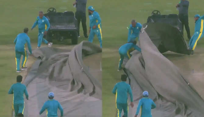 Heavy Rain and Gusty Winds Halt PSL 2026 Islamabad United vs Peshawar Zalmi Match
