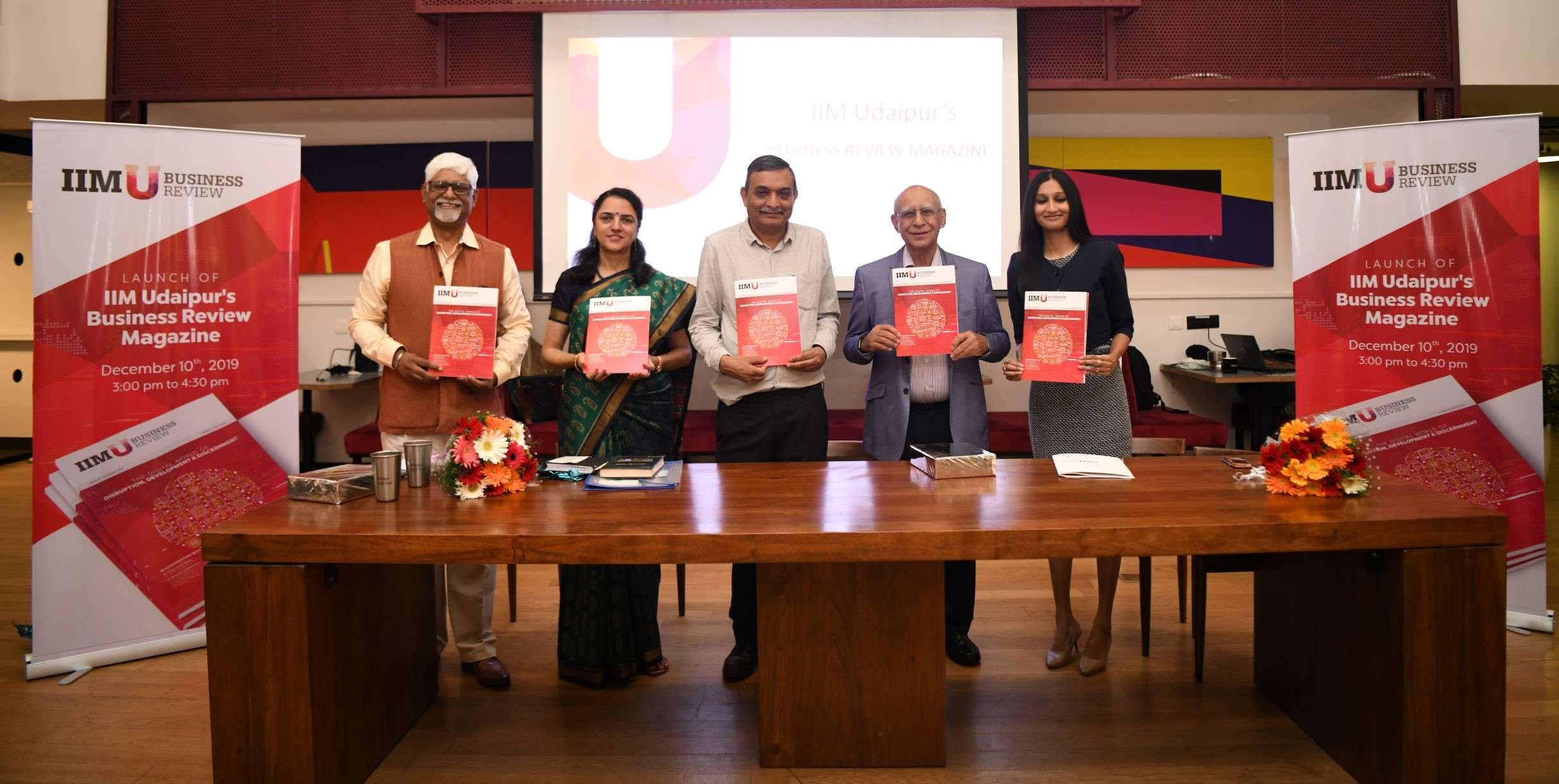IIM Udaipur launches Business Review Magazine | Impact-oriented Research and Insights