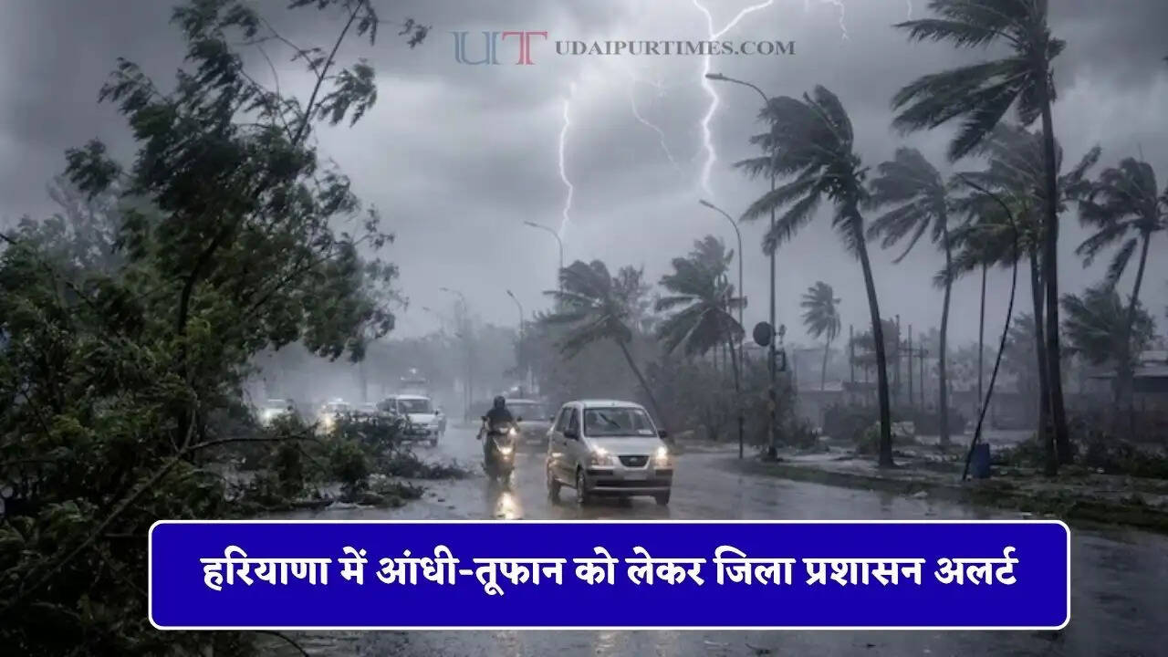 हरियाणा में आंधी-तूफान को लेकर जिला प्रशासन अलर्ट, DC ने जारी किए ये सख्त निर्देश