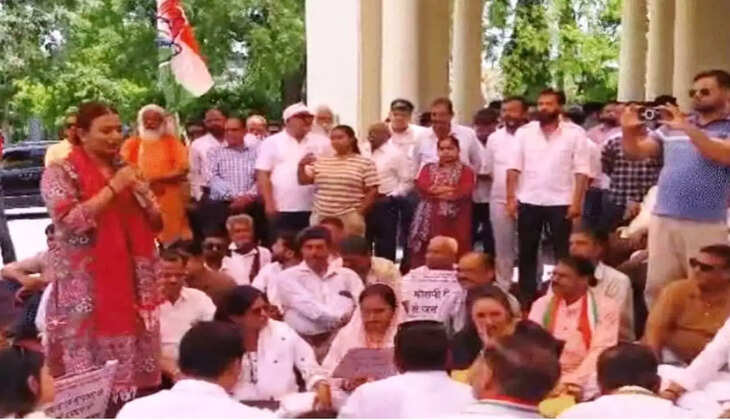 COngress protest