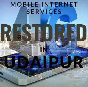 Mobile Internet Services restored in Udaipur