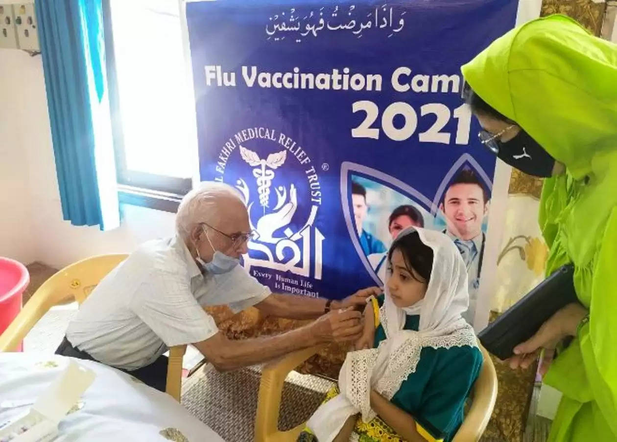 shia dawoodi bohra flu vaccination camp
