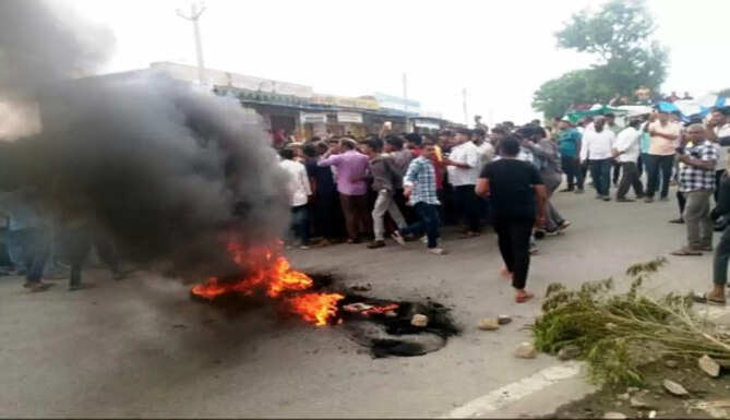 protest in salumber