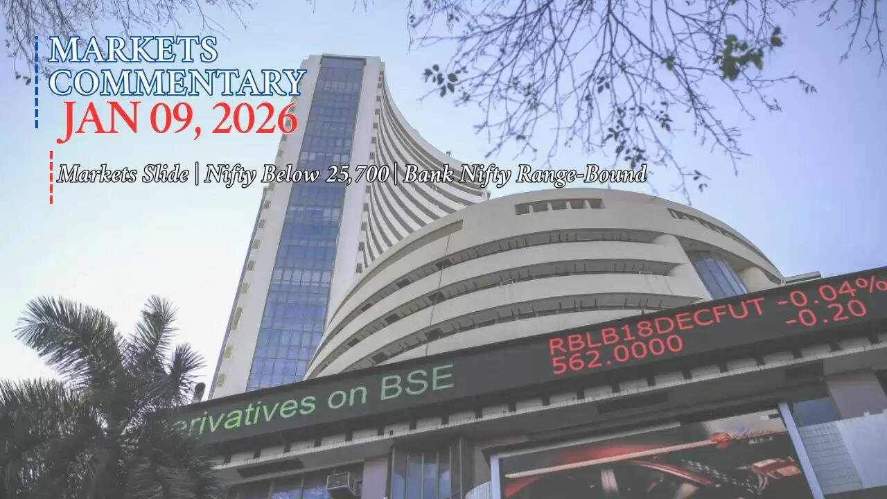 Nifty slips below 25,700 as Indian stock market extends losses amid global trade concerns