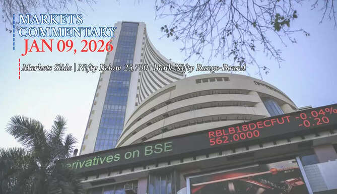 Nifty slips below 25,700 as Indian stock market extends losses amid global trade concerns