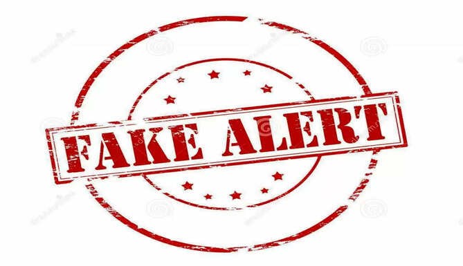 Fake Alert