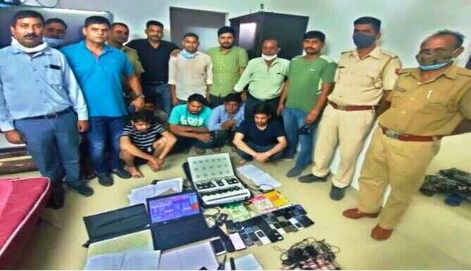 IPL सट्टा- दिल्ली बंगलौर के मैच में सट्टा खेलते पांच गिरफ्तार