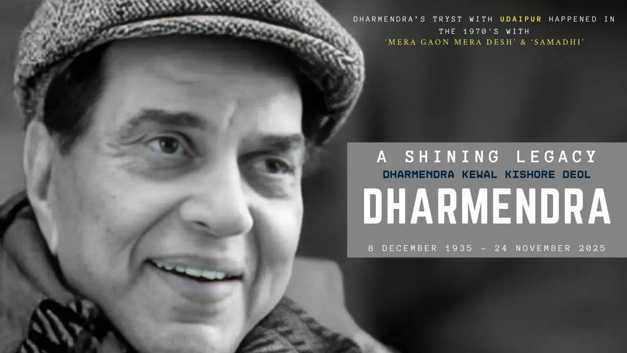 Dharmendra &mdash; Bollywood He-Man with a legendary six-decade film career Which were Dharmendra movies shot in udaipur