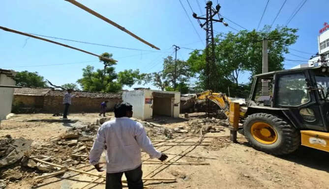 UDA demolished encroachment