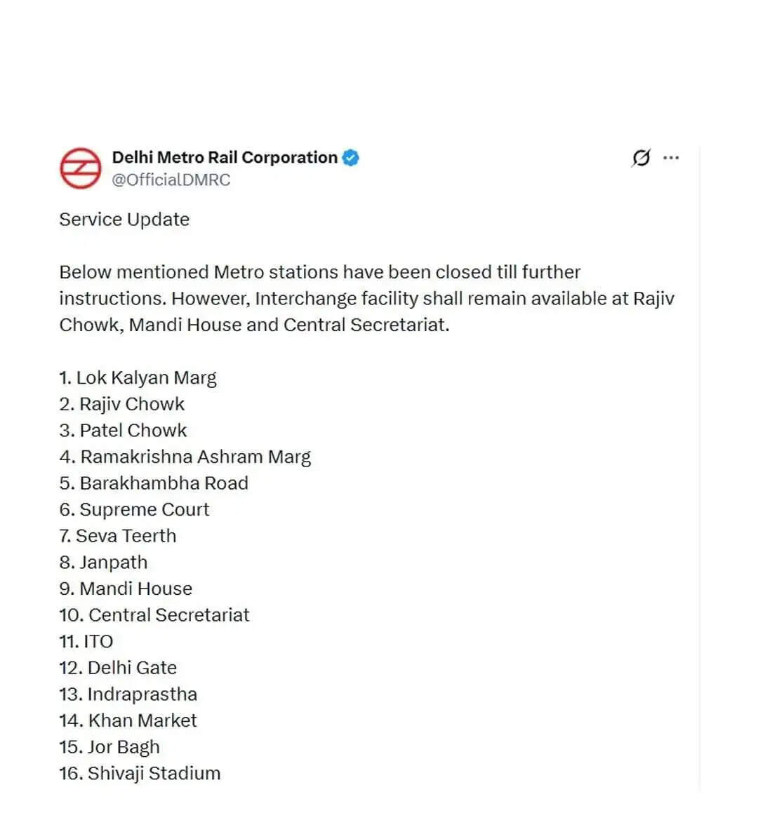 दिल्ली से चलने वाली ये सभी रेल सेवाएं रद्द ! देखें पूरी लिस्ट
