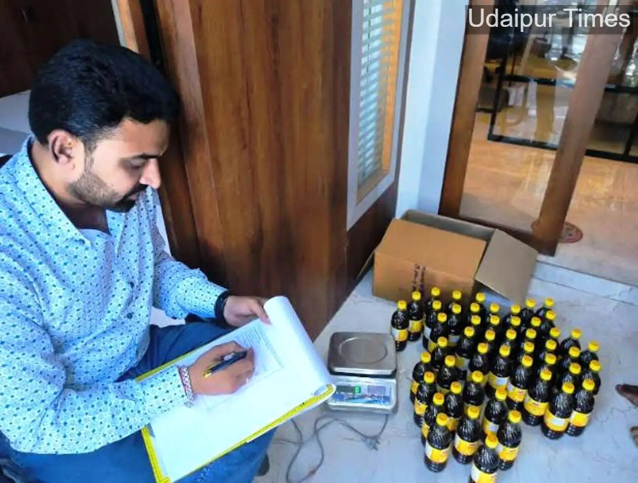 action on food packing 