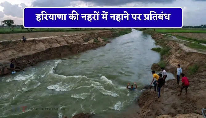 हरियाणा की नहरों में नहाने पर प्रतिबंध, धारा 163 हुई लागू