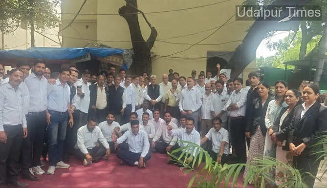 Bar Association Protest Udaipur