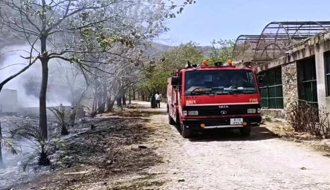 fire in sajjangarh