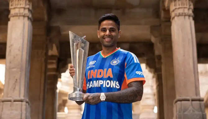 Suryakumar Yadav during a T20 match as India's selectors prepare to decide his captaincy future.