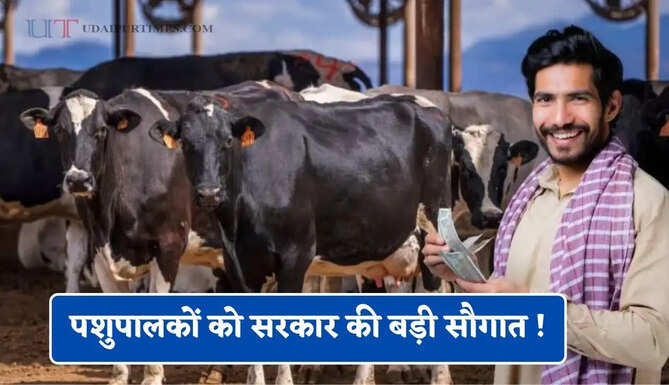 पशुपालकों को सरकार की बड़ी सौगात ! गाय पालन पर मिलेंगे 11.80 लाख रुपये, ऐसे करें आवेदन