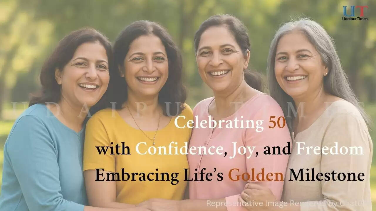 Turning 50 is a golden milestone in one’s life that marks half a century of life, love, laughter, and wisdom