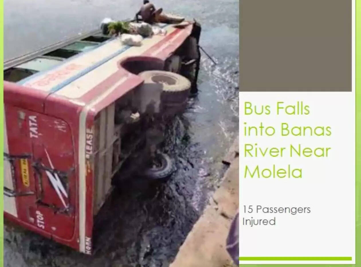 bus fall into bansa river