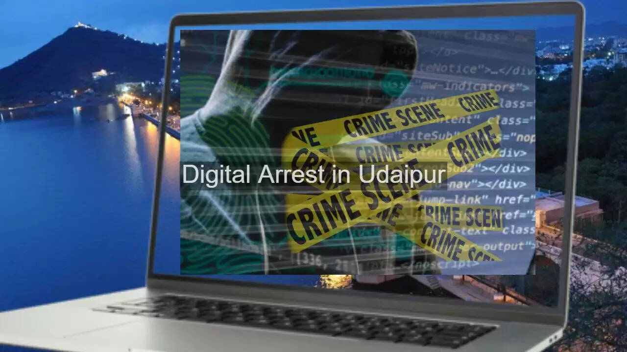MLSU retired officer cyber fraud case in Udaipur involving fake CBI digital arrest scam