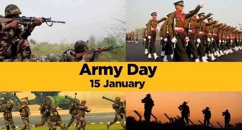 15th January is INDIAN ARMY DAY