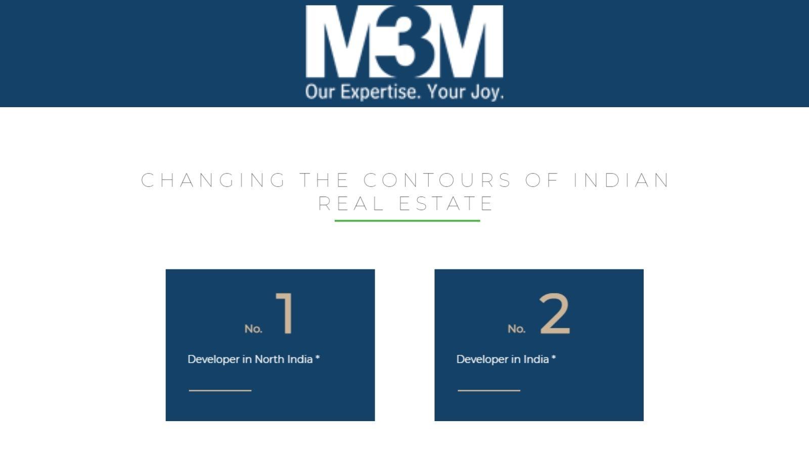 M3M Builders / Developers - Projects - Constructions