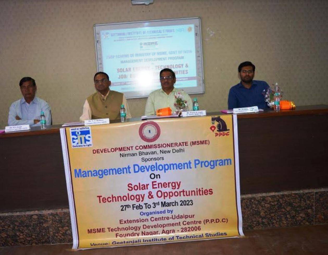 management development program by MSME by GITS
