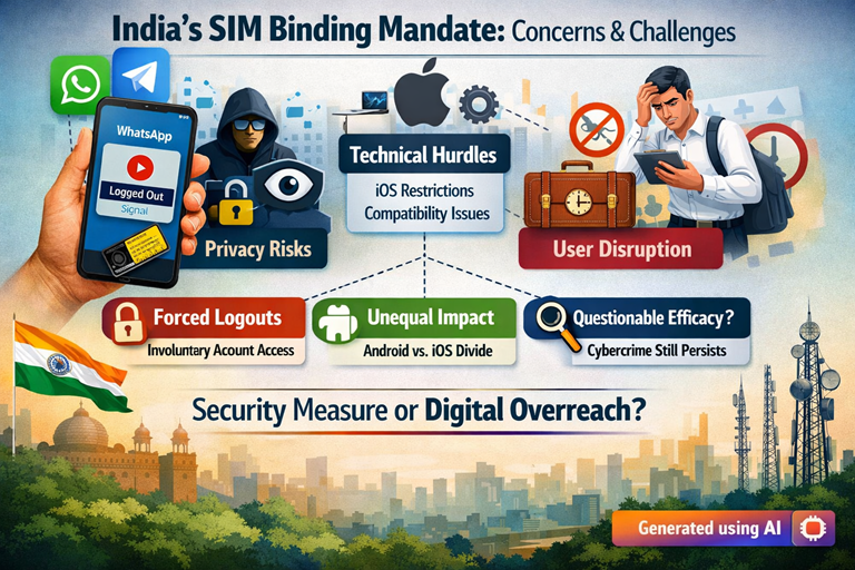 India’s SIM Binding Mandate for Messaging Apps Sparks Feasibility ...