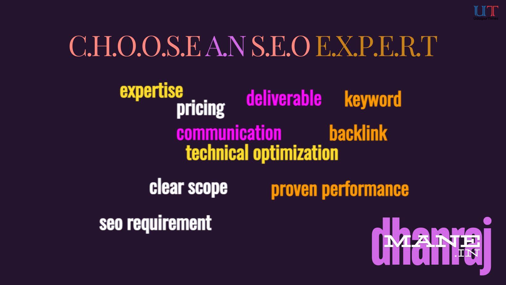 Choosing Experts How to Choose the Right SEO Expert The right SEO expert can help your ...